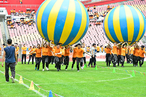 廣州佛山體育比賽拓展活動攝影攝像職工運動會拍攝華億非常好！